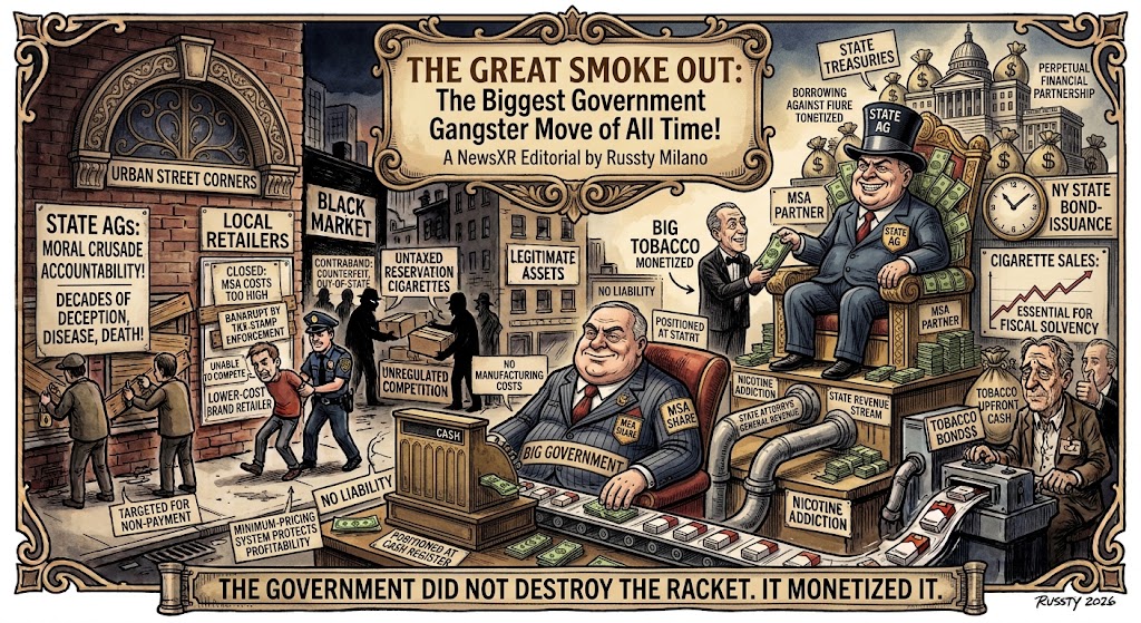 The Great Smoke Out or the Biggest Government Gangster Move of All Time